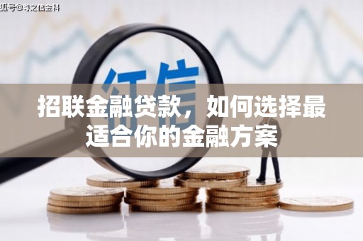 吉水招联金融贷款，如何选择最适合你的金融方案