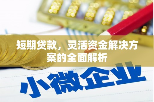 吉水短期贷款，灵活资金解决方案的全面解析