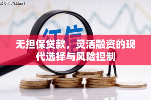 吉水无担保贷款，灵活融资的现代选择与风险控制