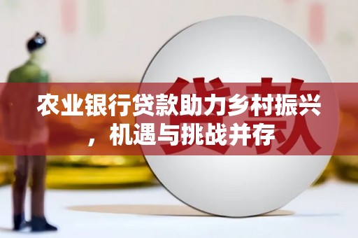 吉水农业银行贷款助力乡村振兴，机遇与挑战并存