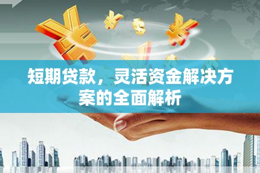 吉水短期贷款，灵活资金解决方案的全面解析