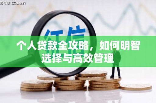 吉水个人贷款全攻略，如何明智选择与高效管理