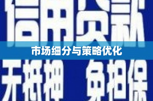 吉水市场细分与策略优化
