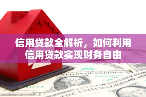 吉水信用贷款全解析，如何利用信用贷款实现财务自由