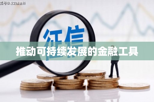 吉水推动可持续发展的金融工具